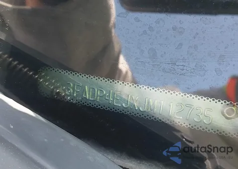 2018 Ford Fiesta Se z USA, uszkodzony, nr VIN 3FADP4EJXJM112735